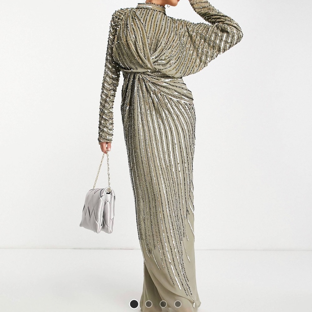 ASOS embellished maxi dress
